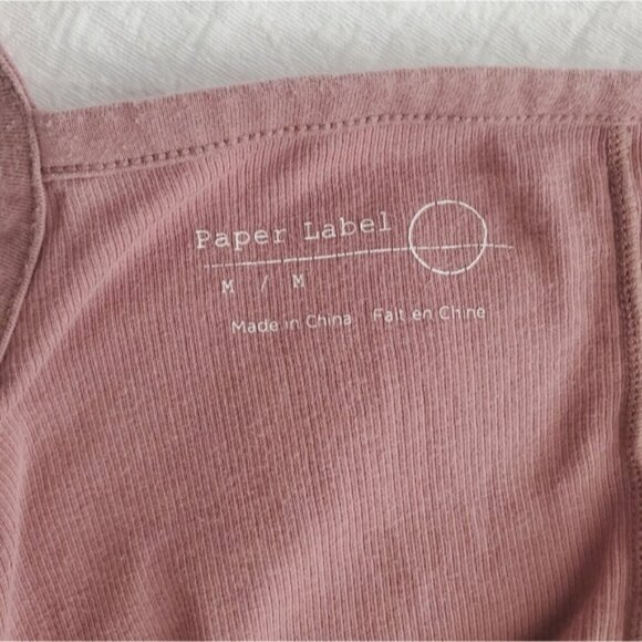 PAPER LABEL "Nicola" Jumpsuit In Hazelnut - Picture 5 of 7